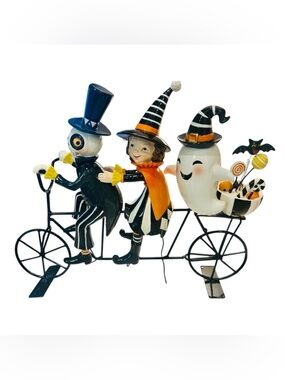 MacKenzie Childs Halloween BOO FAMILY Bike Ride NIB